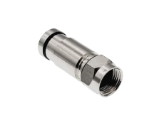 Złącze F kompresyjne RG6, średnica tulei wewnętrznej 4.80 mm (0,1) RGTec