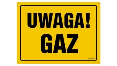 ZNAK - OA158 Odpady 90 x 30 cm PN - Płyta 1mm