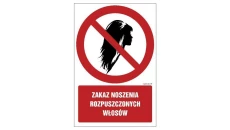 ZNAK - GC084 Urządzenie pod napięciem, zakaz polewania wodą 70 x 105 cm KS - Folia podłogowa foto.