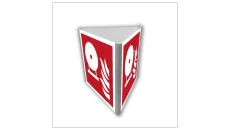 ZNAK - BF813 Stała butla gaśnicza (3D dościenny) 15 x 15 cm PS - Płyta 1mm foto.