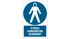 ZNAK - GL022 Przechodź pomostem 30 x 45 cm KS - Folia podłogowa foto.