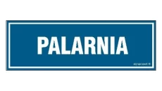 ZNAK - NC036 Palarnia 60 x 20 cm FN - Folia samoprzylepna