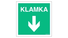 ZNAK - AC035 Klamka 20 x 20 cm FN - Folia samoprzylepna