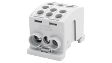 Zacisk HLK 125A-3 (1x35,2x25 / 1x35,2x25) Al/Cu - szary