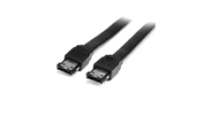 Kabel eSATA - eSATA 0,5m (transfer do 3 Gbit/s) dysk HDD / rejestrator DVR NVR XVR