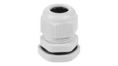 Dławnica kablowa 10-14mm IP67 gwint calowy jasnoszara PG16