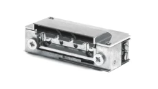 Elektrozaczep Hartte XS12UW-C wąski z wyłącznikiem i wyślizgiem 12V AC/DC