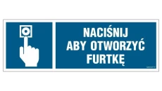 ZNAK - NC075 Wyłączone z eksploatacji 75 x 50 cm BN - Płyta żółta 0,6mm