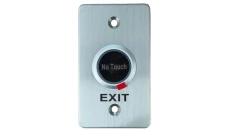 Bezdotykowy przycisk wyjścia otwarcia drzwi Fox W85 hermetyczny IP68 podtynkowy z podświetleniem LED