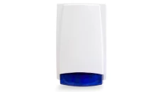 Sygnalizator zewnetrzny, optyczno-akustyczny, diody LED, swiatlo niebieskie, przetwornik piezoelektryczny, 115dB Fox MR300BL 12V