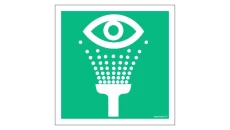 ZNAK - AC055 Myjka do oczu 10 x 10 cm FS - Folia samoprzylepna foto.