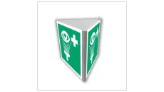 ZNAK - AE811 Prysznic do przemywania oczu (3D dościenny) 15 x 15 cm PS - Płyta 1mm foto.