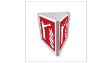 ZNAK - BF815 Działko gaśnicze (3D dościenny) 35 x 35 cm PN - Płyta 1mm