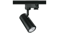 Oprawa na szynę CAPRI-B-TRACK-1F Gu10 czarna luxsystem-1f