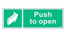 ZNAK - AC060 Push to open 15 x 5 cm PN - Płyta 1mm