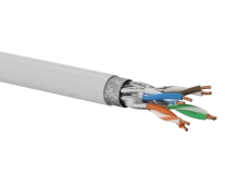 Kabel teleinformatyczny S/FTP kat.7 LSOH B2ca (10Gb/s) szary ALANTEC /500m/