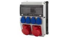 Rozdzielnica CAJA 12M BICOLOR - gniazda 2x16A 5p, 4x230V /12 modułów/