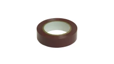 Taśma izolacyjna brązowa PVC 15mm 10m TI-15/10/BRĄZOWY W-05129