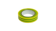 Taśma izolacyjna żółto- zielona PVC 19mm 20m TI-19/20/ŻÓŁTO-ZIELONY W-05121