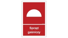 ZNAK - BC005 Sprzęt gaśniczy 40 x 59,4 cm TS - Płyta TD foto.