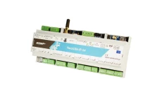 Centrala alarmowa NeoGSM-IP-64-PS-D12M, GSM + Wifi, 4 strefy, 16-64 wejść, 8-40 wyjść, 17-20VAC