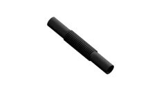 Złączka rury elektroinstalacyjnej ZCL-18 czarna 100szt/op.