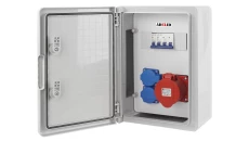 RSZ ROZDZIELNIA ELEKTRYCZNA ROZDZIELNICA BUDOWLANA SKRZYNKA ABS 16A 2x230V RSZ8-012C011