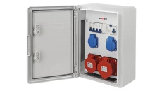 RSZ ROZDZIELNIA ELEKTRYCZNA ROZDZIELNICA BUDOWLANA SKRZYNKA ABS 32A 16A RSZ8-112FC011