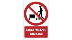 ZNAK - GC066 Zakaz wpuszczania zwierząt na trawnik 15 x 22,5 cm PS - Płyta 1mm foto.