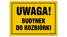 ZNAK - OA035 Przestrzegaj przepisów BHP 30 x 21,5 cm BN - Płyta żółta 0,6mm