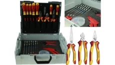 WALIZKA dla elektryka Wiha Energotytan 23 części / PROFESJONALNA WALIZKA LBOXX20 / WKRĘTAKI IZOLOWANE, ZACISKARKA, KLUCZE