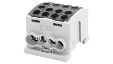 Zacisk HLK 125A-4 (1x35,3x25 / 1x35,3x25) Al/Cu - czarny