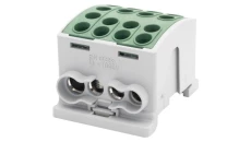 Zacisk HLK 125A-4 (1x35,3x25 / 1x35,3x25) Al/Cu - zielony
