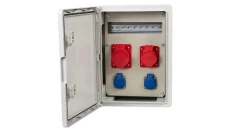 Rozdzielnica budowlana RB-300 12M - gniazda 2x16A 5p, 2x230V, /12 modułów/