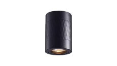 Bima Arte Round Black 1xGU10 ML7687 Eko-Light