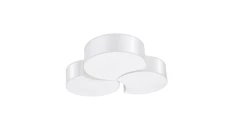 Plafon CIRCLE 3B biały