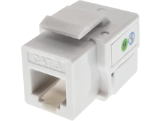 Moduł keystone telefoniczny kat.3 RJ11 6P4C biały Alantec