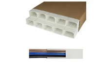 Listwa elektroinstalacyjna kanał kablowy STANDARD BKK 100x60mm korytko z pokrywą KARTON= 20m (10szt)
