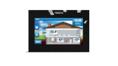TECH ST-2801 WiFi - Regulator pokojowy WiFi z komunikacją OpenTherm kolor czarny