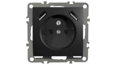QUADRA GNIAZDO Z BOLCEM 2X USB DO RAMEK 230V 2.1A