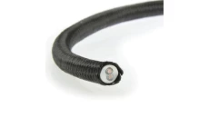 Przewód prądowy H03VV-F / OMY 300V 2X0,75 w oplocie czarny linka /100m/