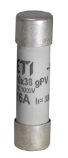 Wkładka bezpiecznikowa cylindryczna PV 10x38mm 6A gPV 1000V DC CH10 002625071
