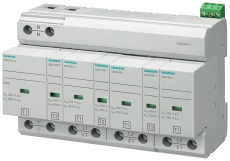 Ogranicznik przepięć B+C Typ 1+2 3P+N Uc 350V 25kA TN-S ze stykami sygn. SENTRON 5SD7444-1
