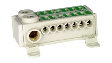 Blok rozdzielczy CU ECB 1 -polowy 2x25mm2, 14x4mm2, zielony KS741PE