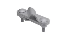 Złącze krzyżowe skośne pręt-pręt 3-elem. stal ocynkowana ogniowo 116.2 OG 11600202