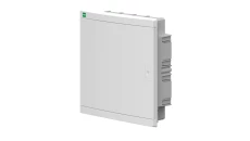 Rozdzielnica multimedialna Elegant 2X12 podtynkowa IP40 N+PE drzwi białe 2435-20