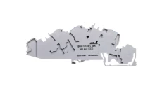 Złączka piętrowa 6mm2 N/L szara TOPJOBS 2005-7649 /50szt./