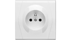 FESTA Gniazdo pojedyncze z/u 16A IP20 białe 0871-00