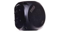 Puszka n/t 104x104x70mm 5P 4 mm2 IP66/67 czarna KF 0404 B 62000050