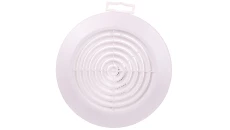 Kratka wentylacyjna sufitowa fi 100mm biała siatka T64